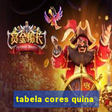 tabela cores quina